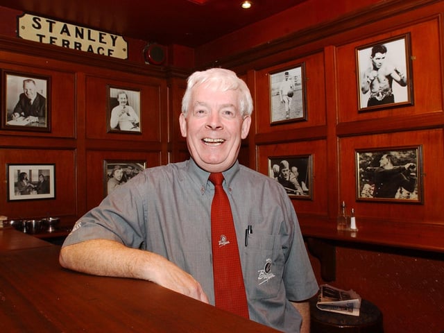Enjoying a pint in Derry bars 20 years ago in 2003
