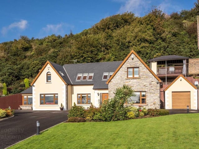 Luxurious coastal property on the market in Redcastle with stunning views of Lough Foyle