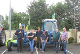 Participants in a recent Laurentic Tractor Run.