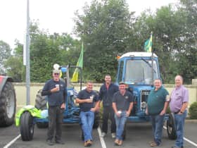 Participants in a recent Laurentic Tractor Run.