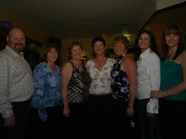 Roisin McLaughlin's 40th birthday, 20 years ago.