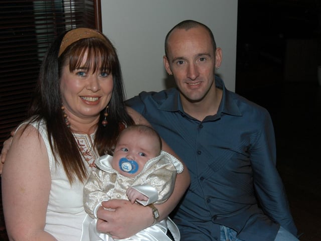 Derry Parties & Celebrations October 2005: Kaiden Brady christening.