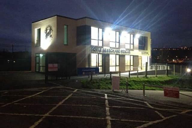 Foyle Search and Rescue's premises at Prehen.