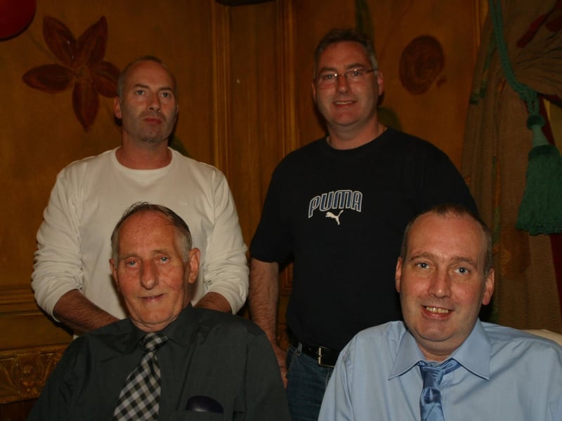 Parties and nights out in July 2004. George McLaughlin