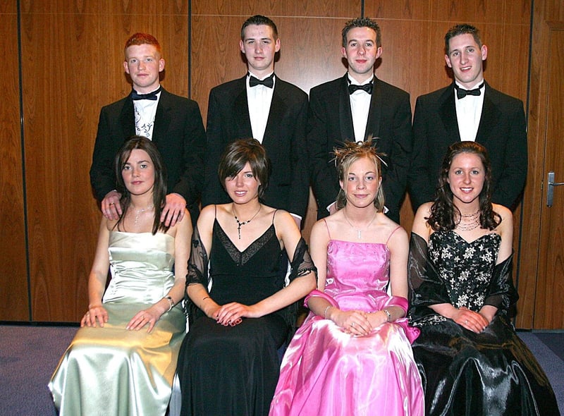 From left (seated), Michelle Martin, Lauren Hill, Sarah Mercer and Rachel Brown.  Back row, Ryan Power ,  James Bradley, Nathen Primrose  and Brian Rhodes. (0402T18).