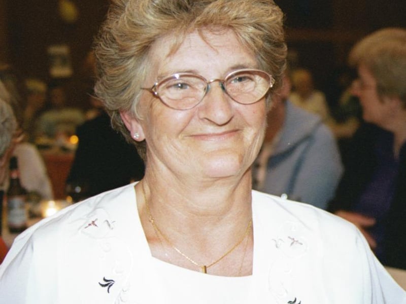 Monica Wilson who celebrated her 65th birthday at a party in St Eugene's Parish Hall. 290503HG16