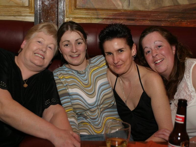 Party pictures from 2004. Kathleen Barr