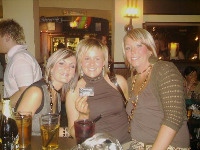 Revellers enjoying a night out in Sugar nightclub in late October, 2005.