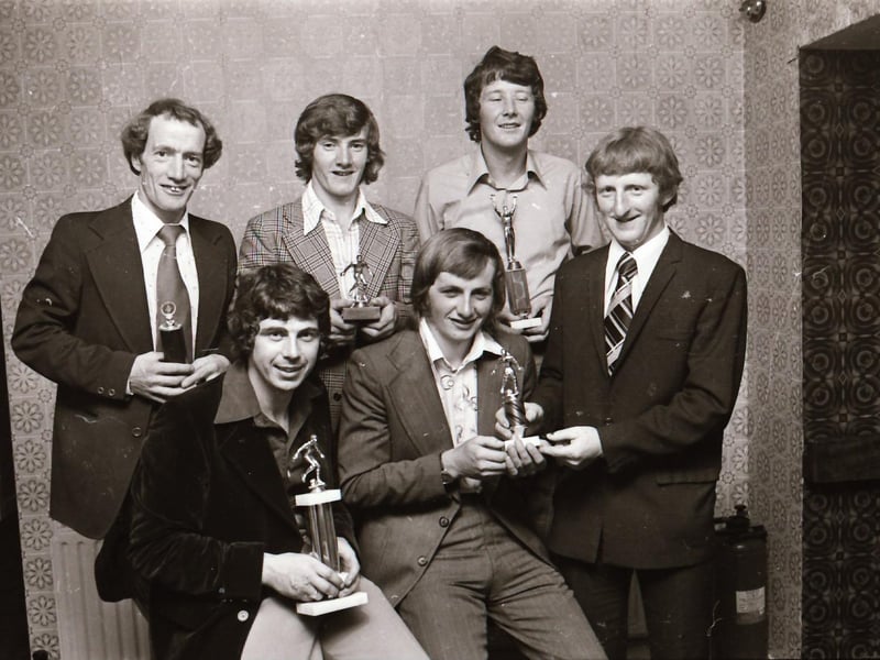 Grianan Celtic F.C. presentations at Ballyliffin.