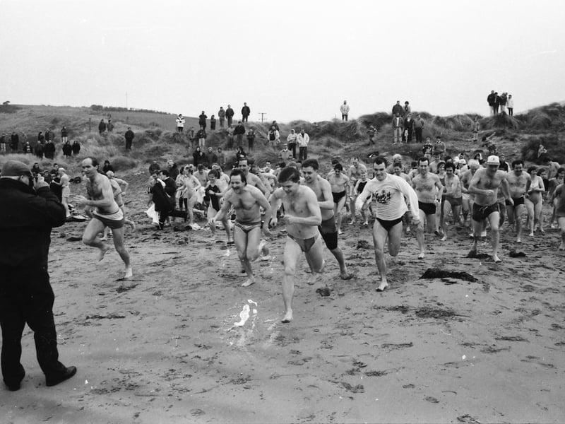 Lisfannon Christmas swim 1992