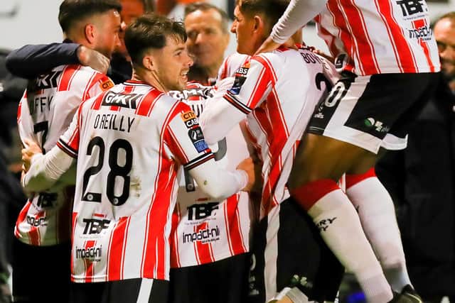 BUILDING MOMENTUM . . . Michael Duffy knows the importance of the Brandywell double header. Photo Credit: Kevin Moore/MCIphoto