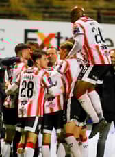 ​BUILDING MOMENTUM . . . Michael Duffy knows the importance of the Brandywell double header. Photo Credit: Kevin Moore/MCIphoto