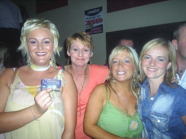 Locals having a good time at Derry's nightlife spots back in July 2005.