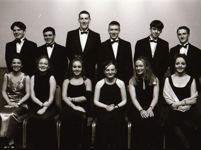 Pictured are students and guests at the 1996 St Cecilia's and St Joseph's School Formal in Derry.