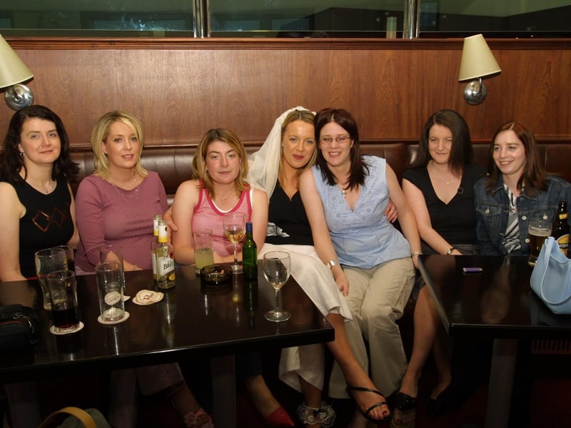 Pictures of birthdays, fundraisers and pub outings in July 2003