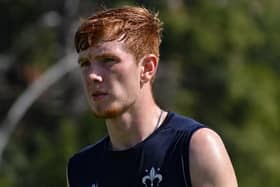 Derry teenager Zhai Glackin pictured training with Ferentino Calcio in Italy.