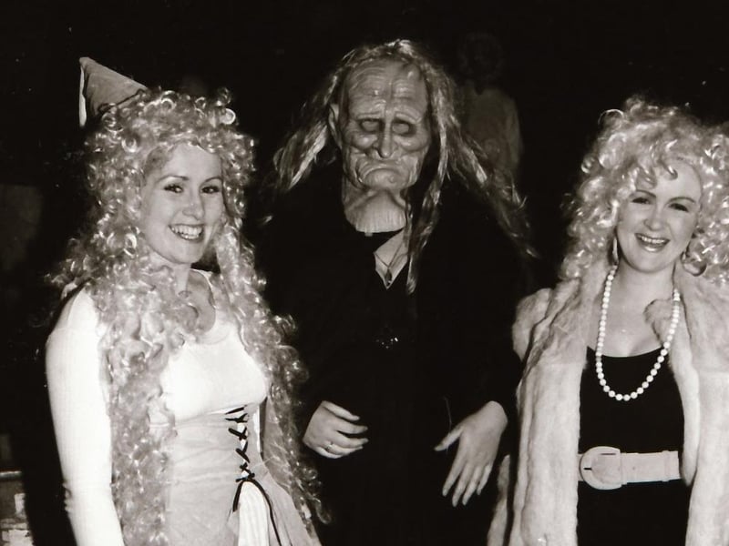 Derry folks dressed up for Halloween night, back in October 1994.