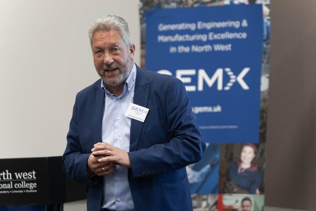 John McClune, Operational Excellence Solutions at Invest NI, addressing delegates at Friday's GEMX Showcase event.