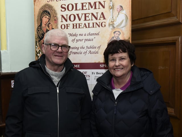 Brendan and Geraldine Donnelly.