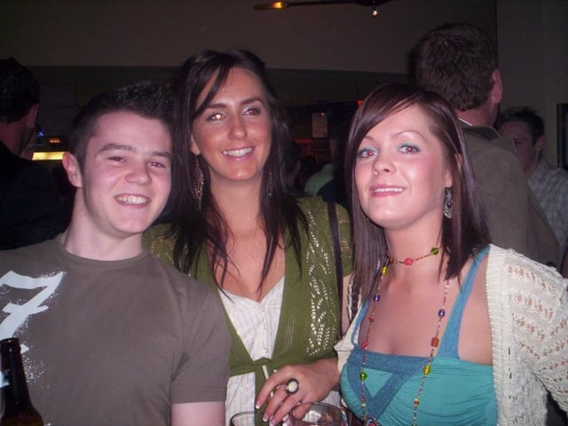 A night out in bars across Derry in May 2005, including Café Roc, The Ice Warf, Strand Bar, The River Inn, Downey’s/Sugar, and The Metro.