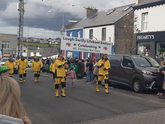 Buncrana St Patrick's Day parade 2023.
