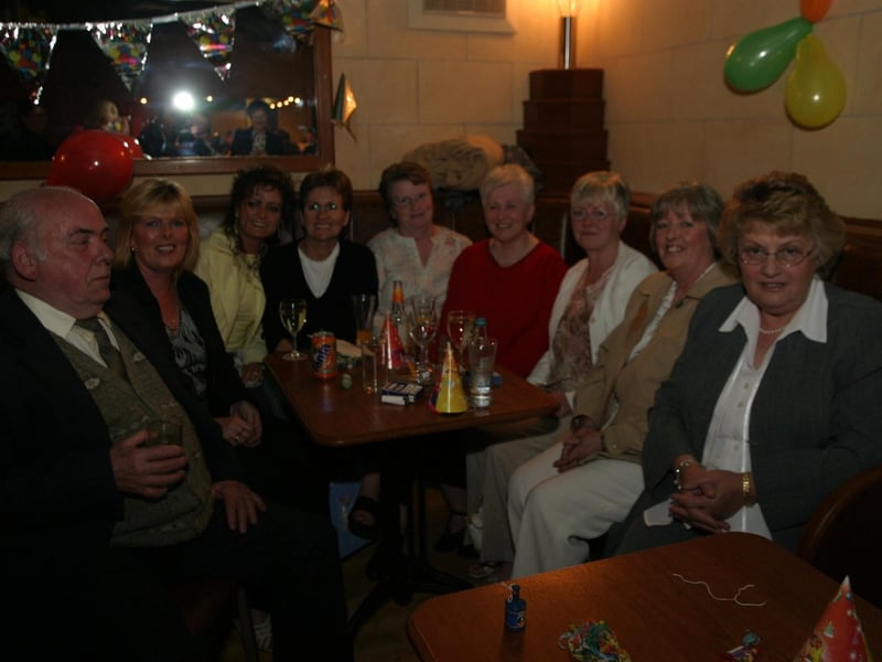 Parties and celebrations back in 2004: Martha Kelly.