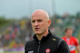 Derry senior football manager Ciaran Meenagh.  Photo: George Sweeney.  DER2321GS – 172