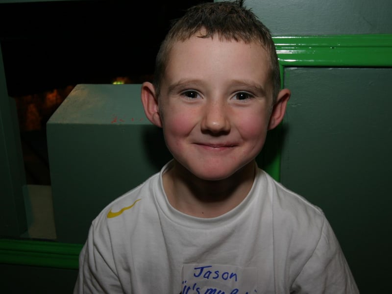 Jason Wylie celebrating his birthday with friends and family.
