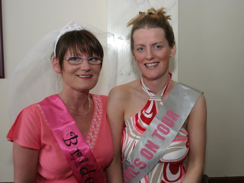 Parties and nights out in July 2004. Linda Irwin