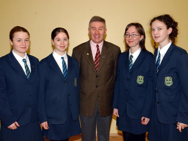 Thornhill College prizegiving ceremony in 2003