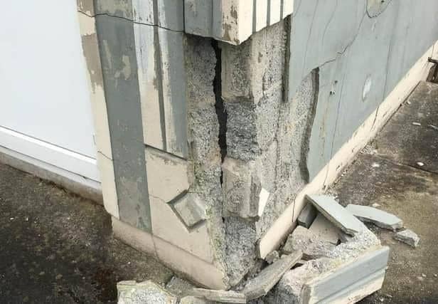 A home with defective blocks in Donegal.