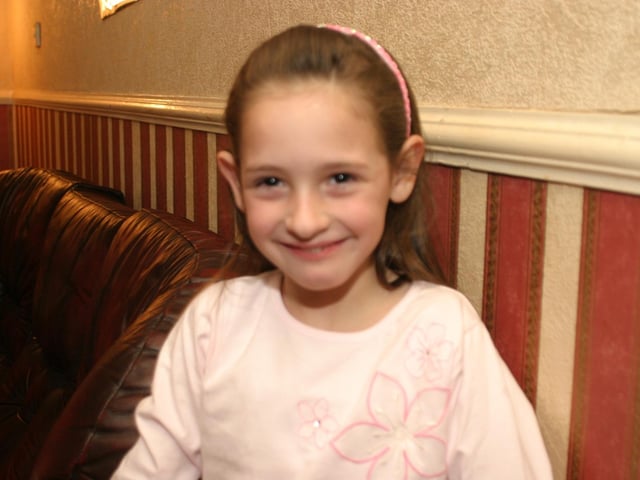 Having fun at Derry parties in 2004: Megan Bradley