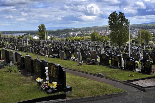 Derry’s  City Cemetery. DER2017GS028