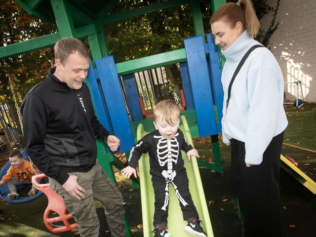 Halloween Family Fun at CPTT (Creggan) during last week's celebrations.