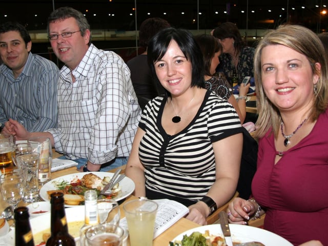 Matt Davis, Stephen Leslie, Dympa Neill, Susie McCann 0003JML : Parties and nights out in March 2006