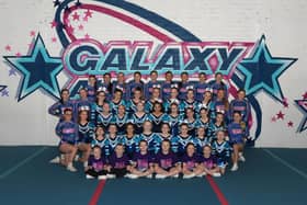 The Galaxy All Star Cheerleaders troupe consisting of teams Lunar, Eclipse, Hot Shots, Zodiac and Reign, pictured recently at their premises in Pennyburn Industrial Estate.