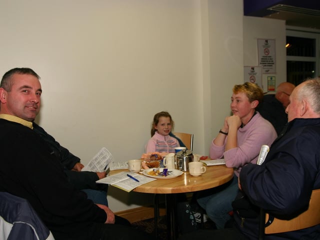 A group pictured at the Lifford Races in 2004.