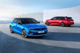 Vauxhall Astra Electric and Astra Sports Tourer Electric.