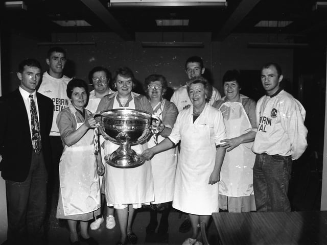 Sam Maguire Cup on tour.