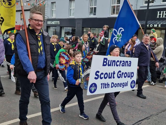 Buncrana St Patrick's Day Parade 2025.