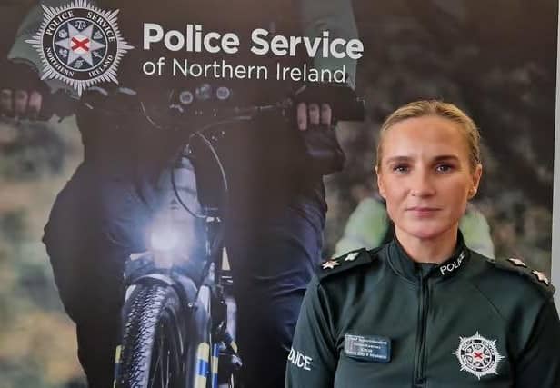 Area Commander of Derry City & Strabane, Chief Superintendent Gillian Kearney.