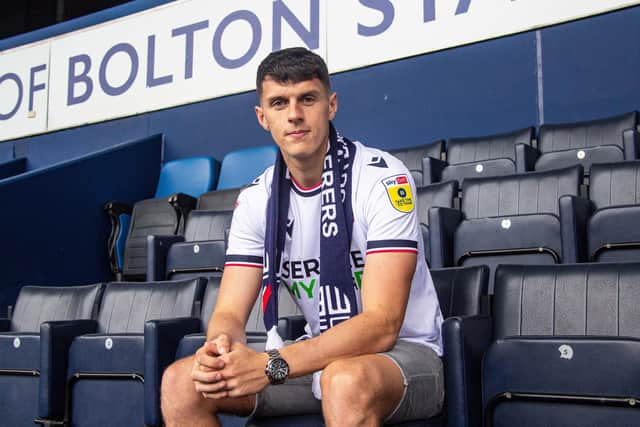 Eoin Toal is loving life at Bolton Wanderers.