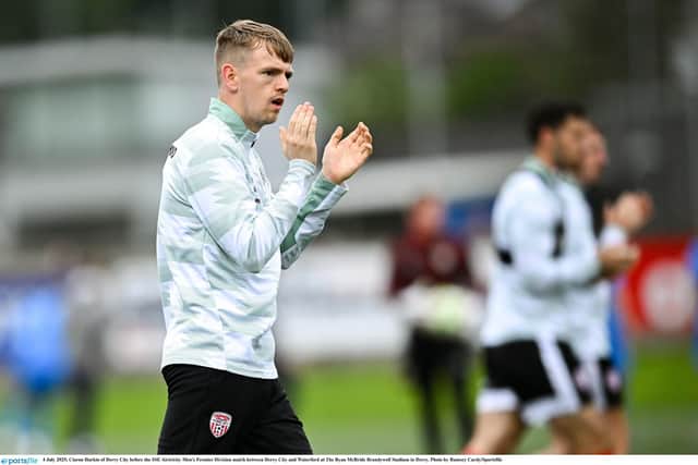 Ciaron Harkin is eager to restart his career at the Sligo Showgrounds. (Photo by Ramsey Cardy/Sportsfile)
