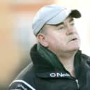 The late Liam Hinphey, who passed away on Sunday, pictured in 2007 after Kevin Lynch's defeat to Dunloy in the Ulster Hurling Club Championship Final at Casement Park.