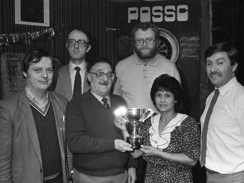 Post Office Social Club Lyttle Trophy quiz presentation.