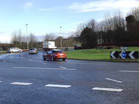 Caw Roundabout. (DER0614PG072)