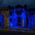 Buildings across Northern Ireland lit up in blue for World Arthritis Day