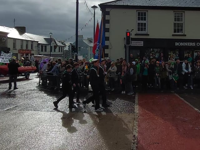 St Patrick's Day in Moville March 17, 2023.