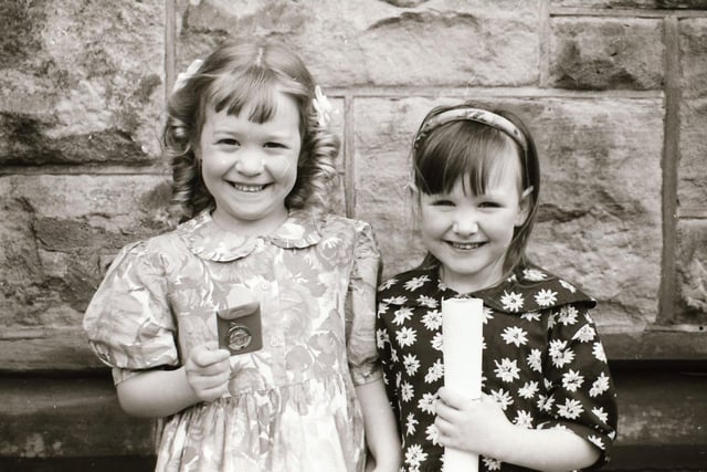 Feis Dhoire Cholmcille competitors and winners from 30 years ago.