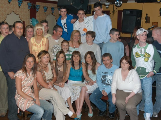 Melissa Doherty out for a few drinks for her birthday back in 2005.